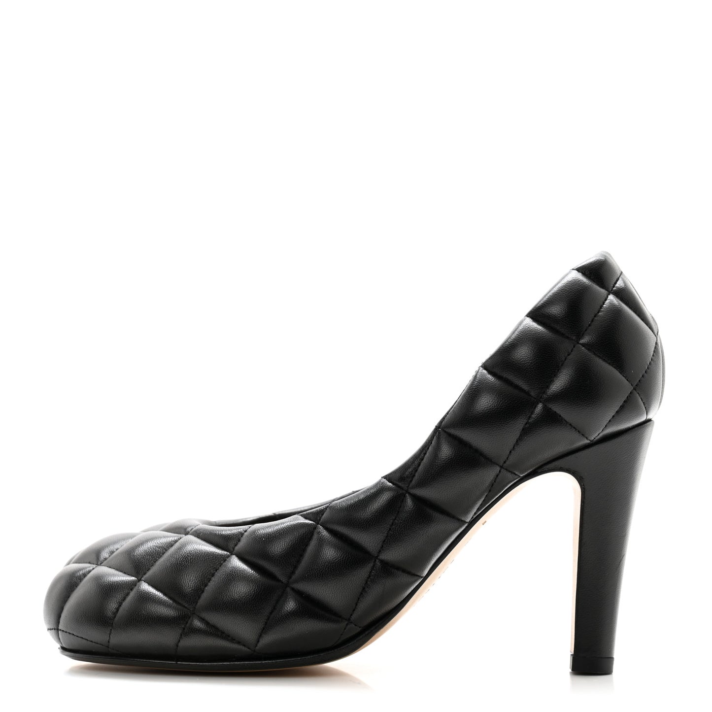 Nappa Matelasse Padded Dream Pumps 35 Black