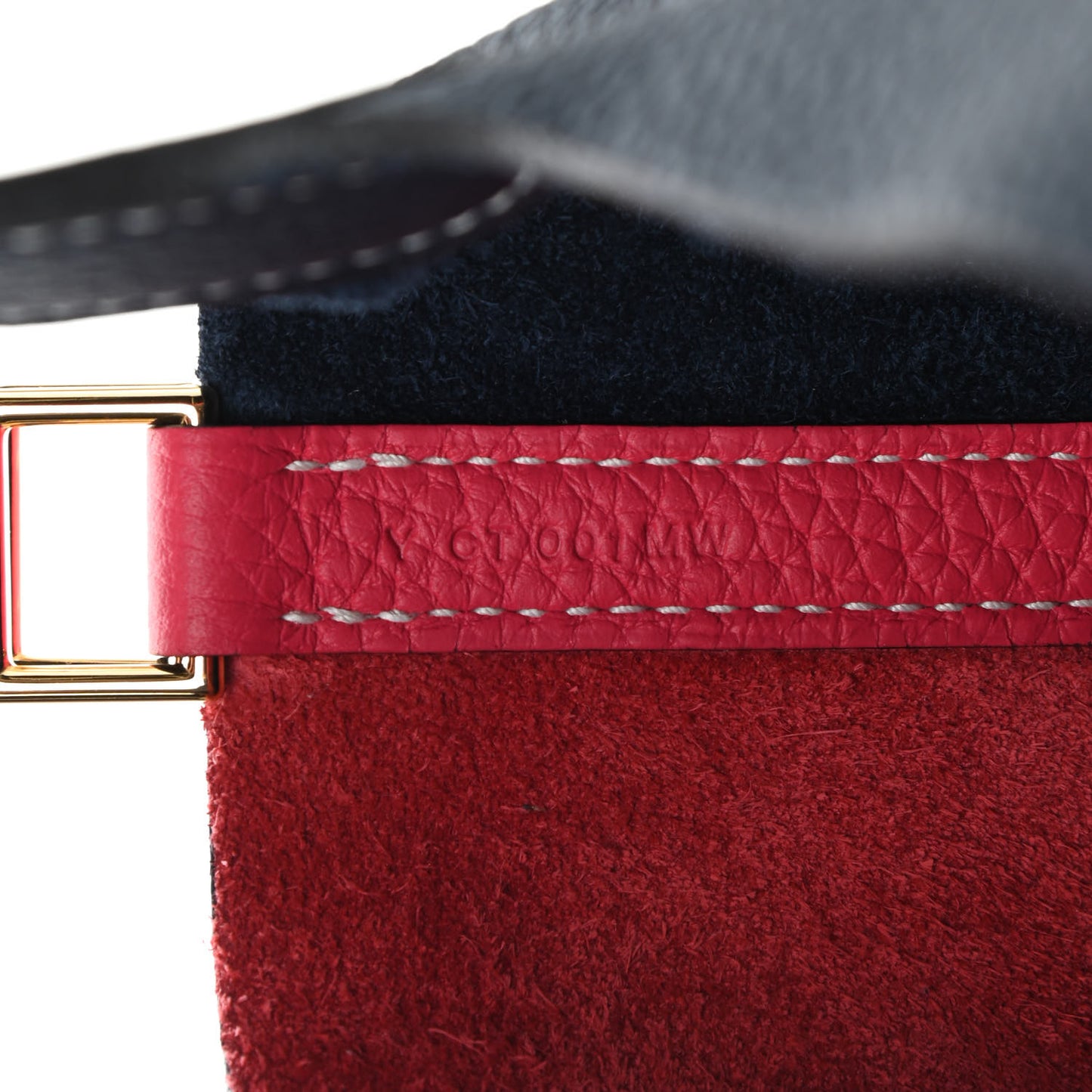 Taurillon Clemence Casaque Picotin Lock 18 PM Rose Extreme Bleu Nuit