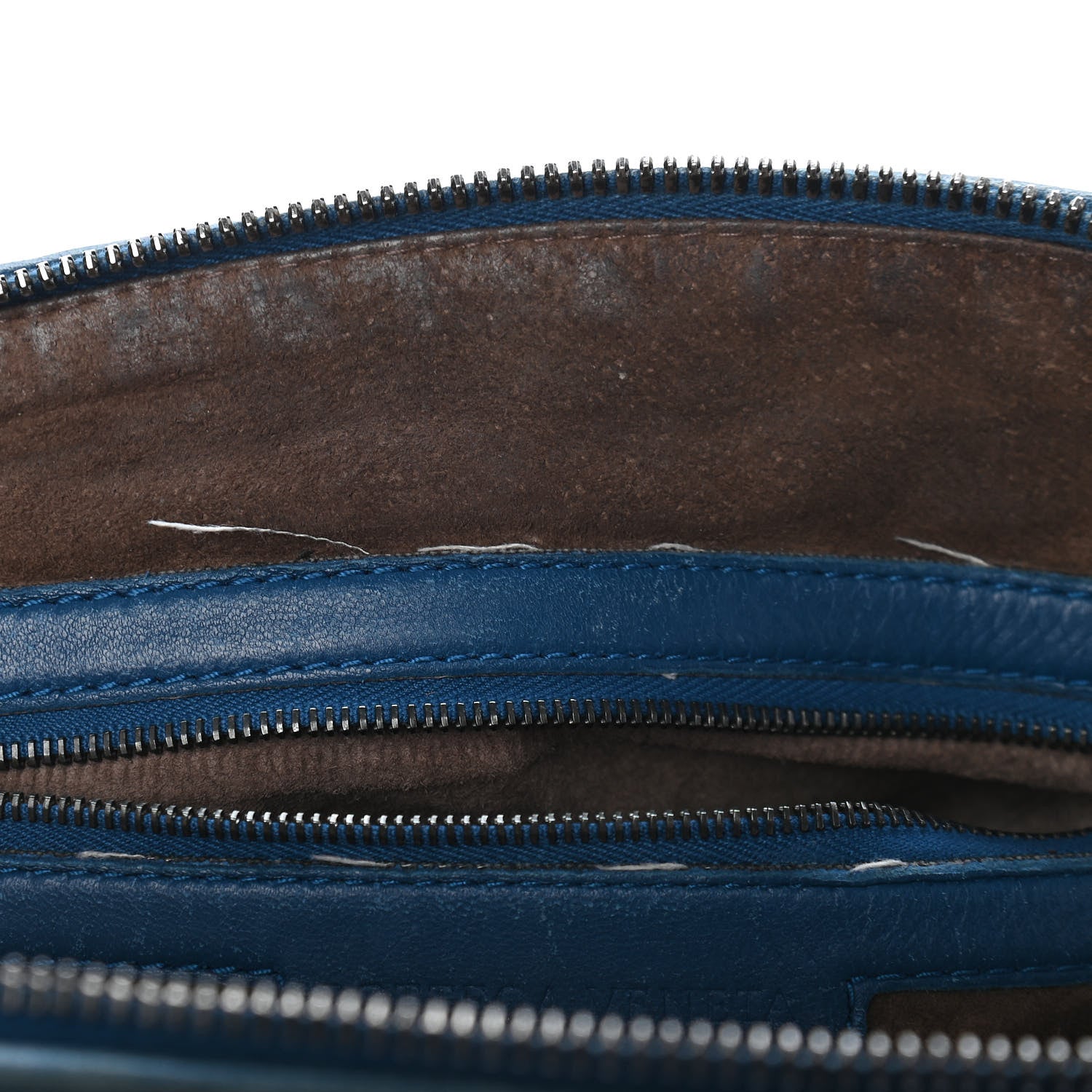 Bottega Veneta Nappa Intrecciato Nodini Bag Petrol Blue 10 of 10