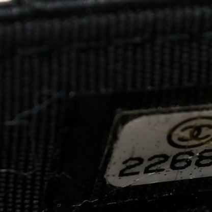 Chanel Lambskin Quilted Trendy CC Wallet On Chain WOC Black 7 of 15