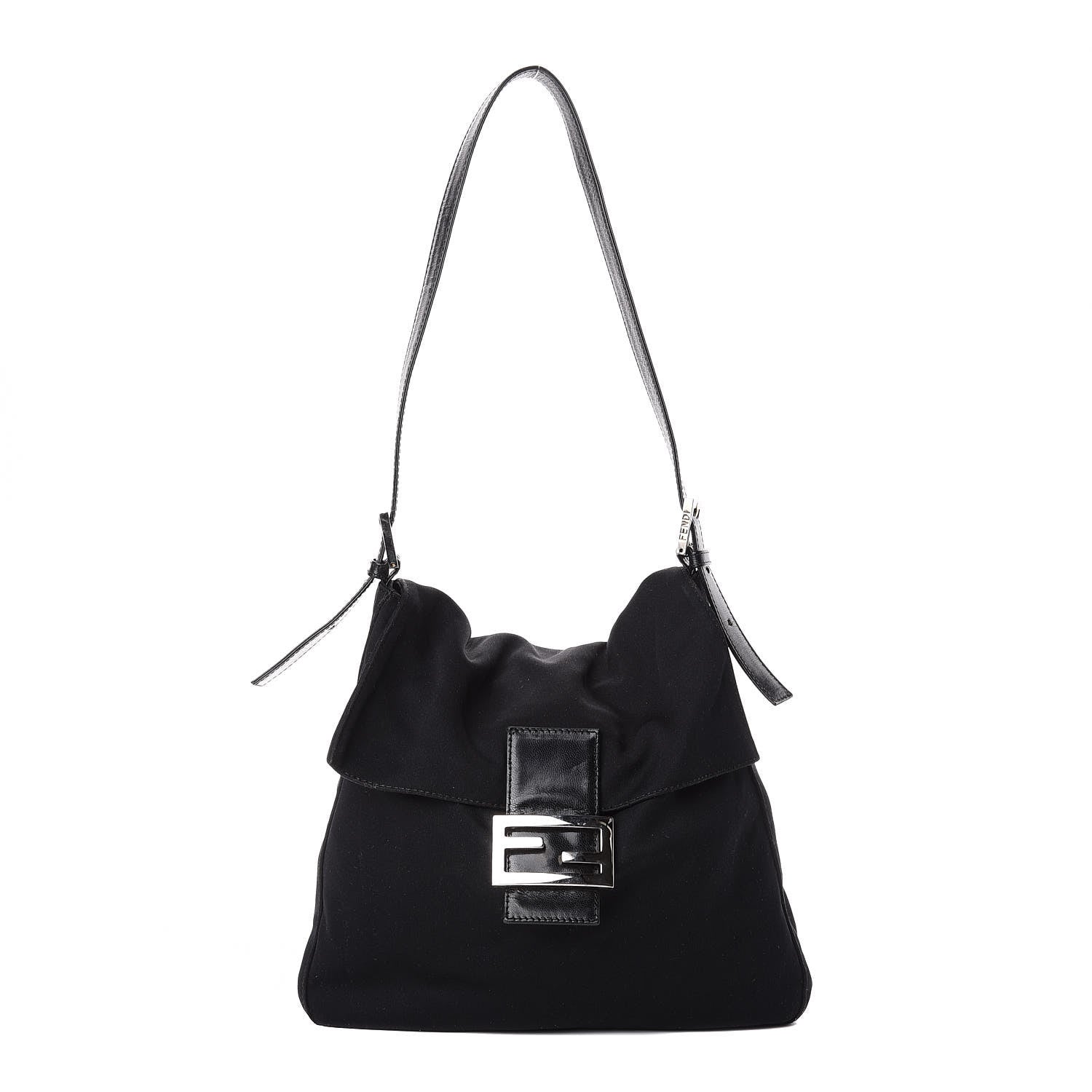 Fendi Neoprene Mama Baguette Black 1 of 11