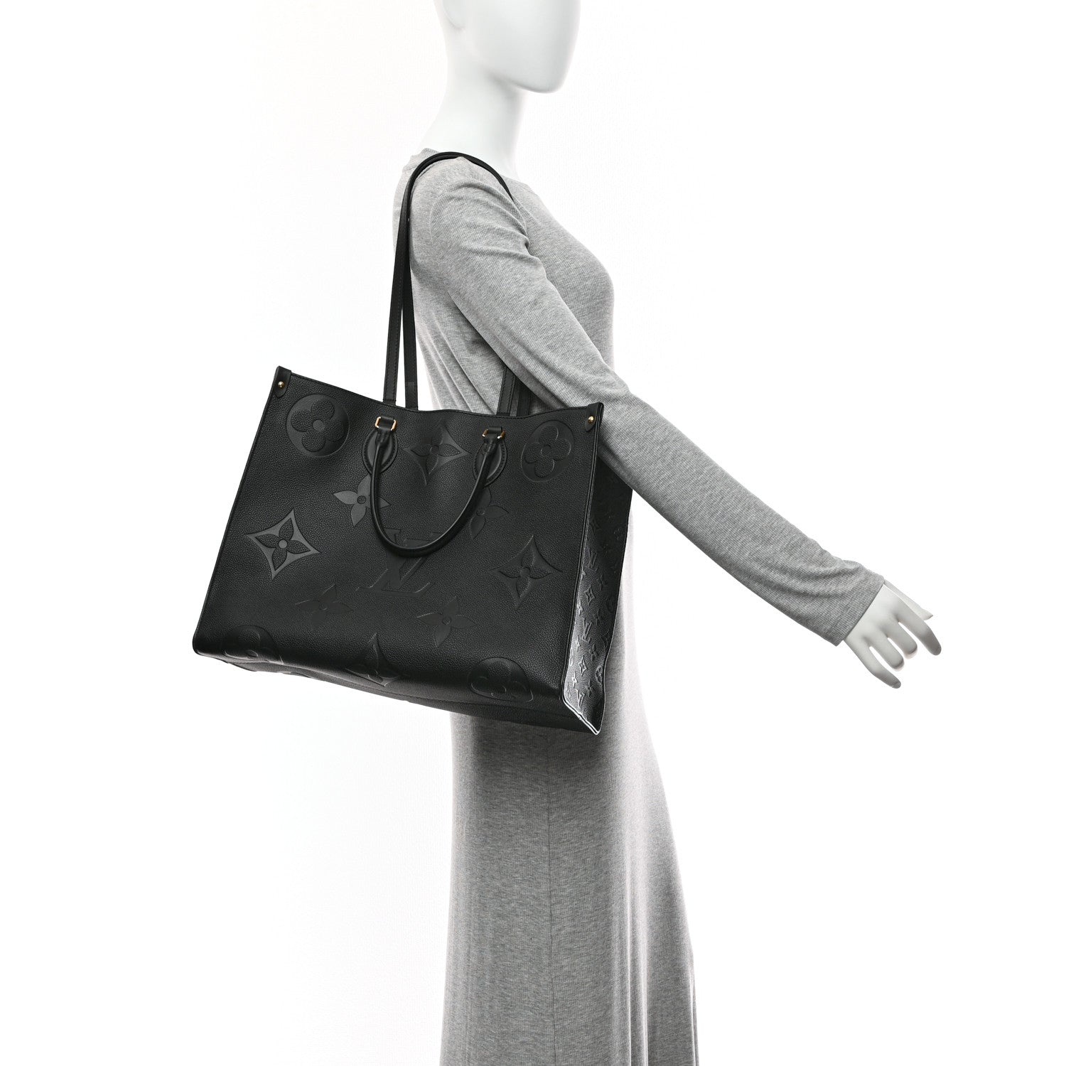 Louis Vuitton Empreinte Monogram Giant Onthego GM Black 2 of 9