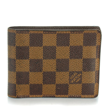 Louis Vuitton Damier Ebene Multiple Wallet 1 of 8