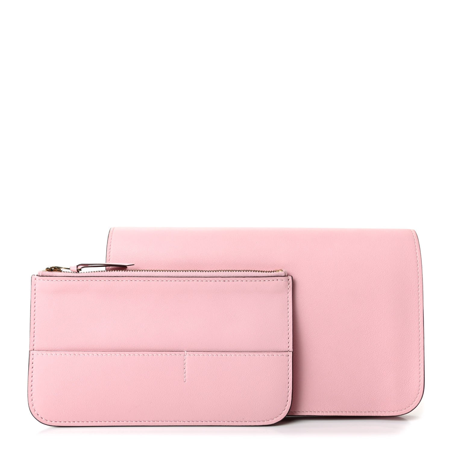 Hermes Swift Dogon Duo Wallet Rose Sakura 3 of 7