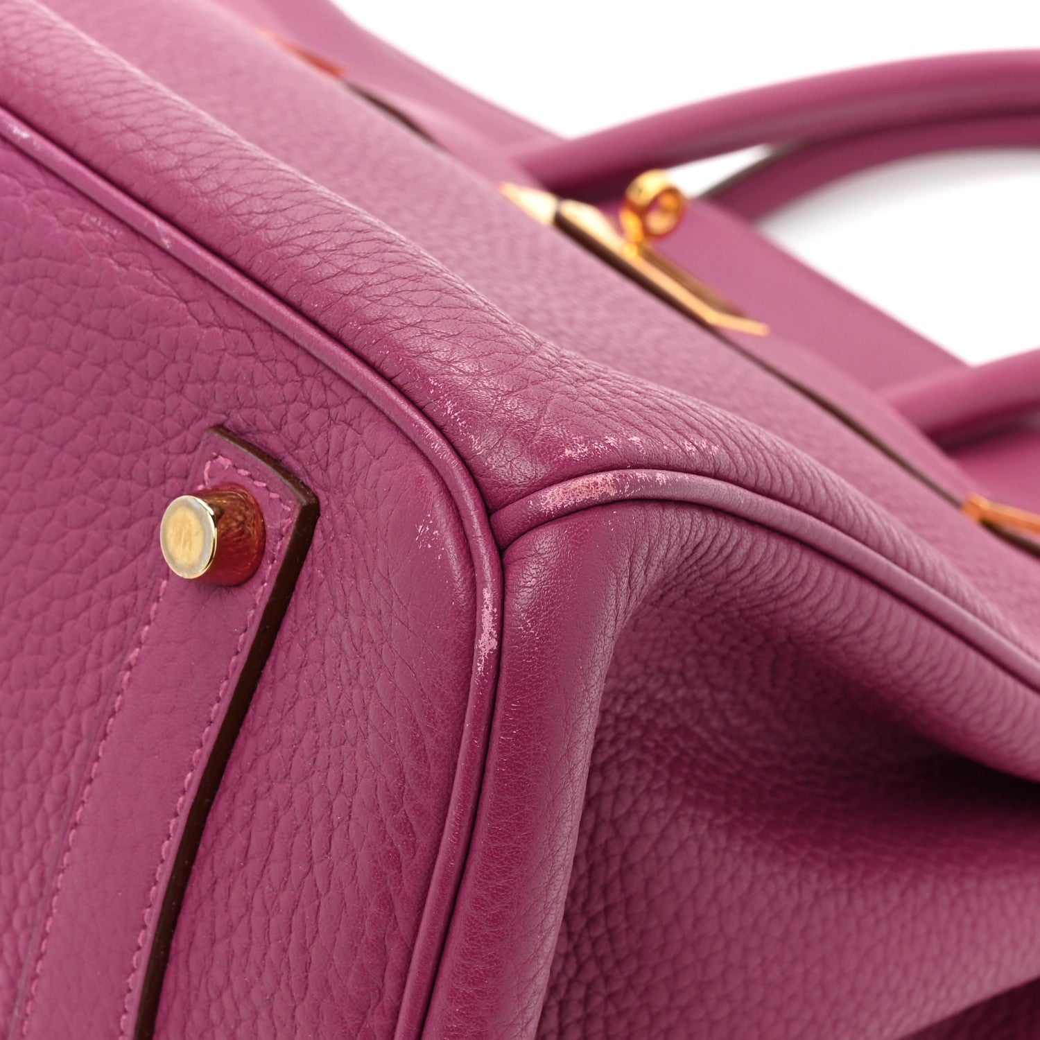 Hermes Taurillon Clemence Birkin 35 Tosca 13 of 16
