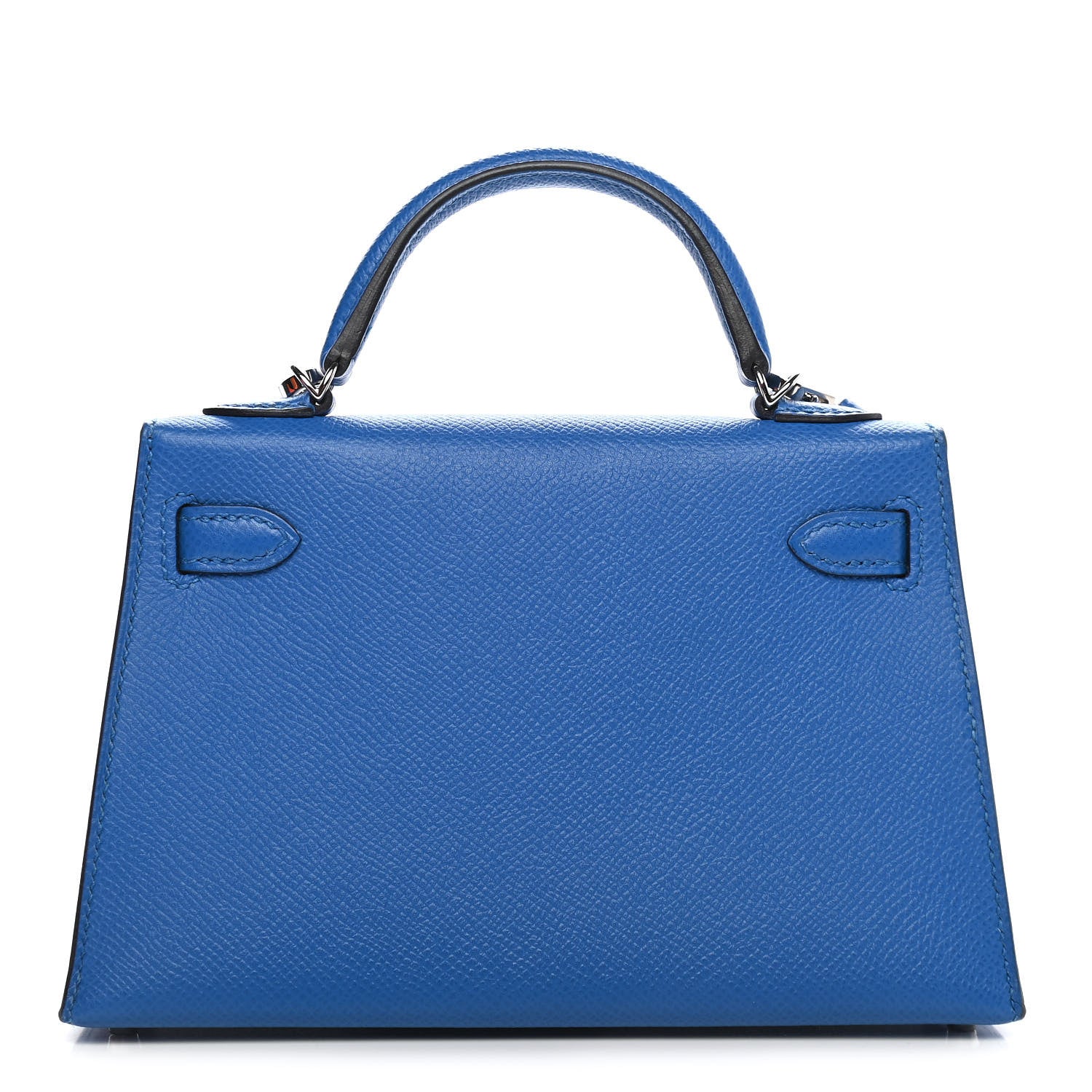Hermes Epsom Mini Kelly Sellier 20 Bleu Zellige 3 of 28