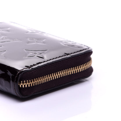 Louis Vuitton Vernis Zippy Coin Purse Wallet Amarante 6 of 6