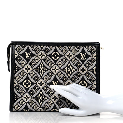 Louis Vuitton Jacquard Since 1854 Toiletry Pouch 26 Gray 2 of 10