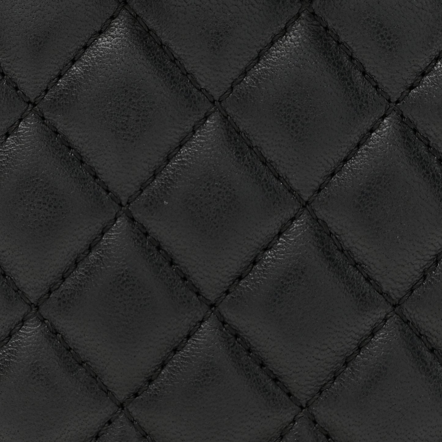 Lambskin Quilted Medium Boy Flap Black