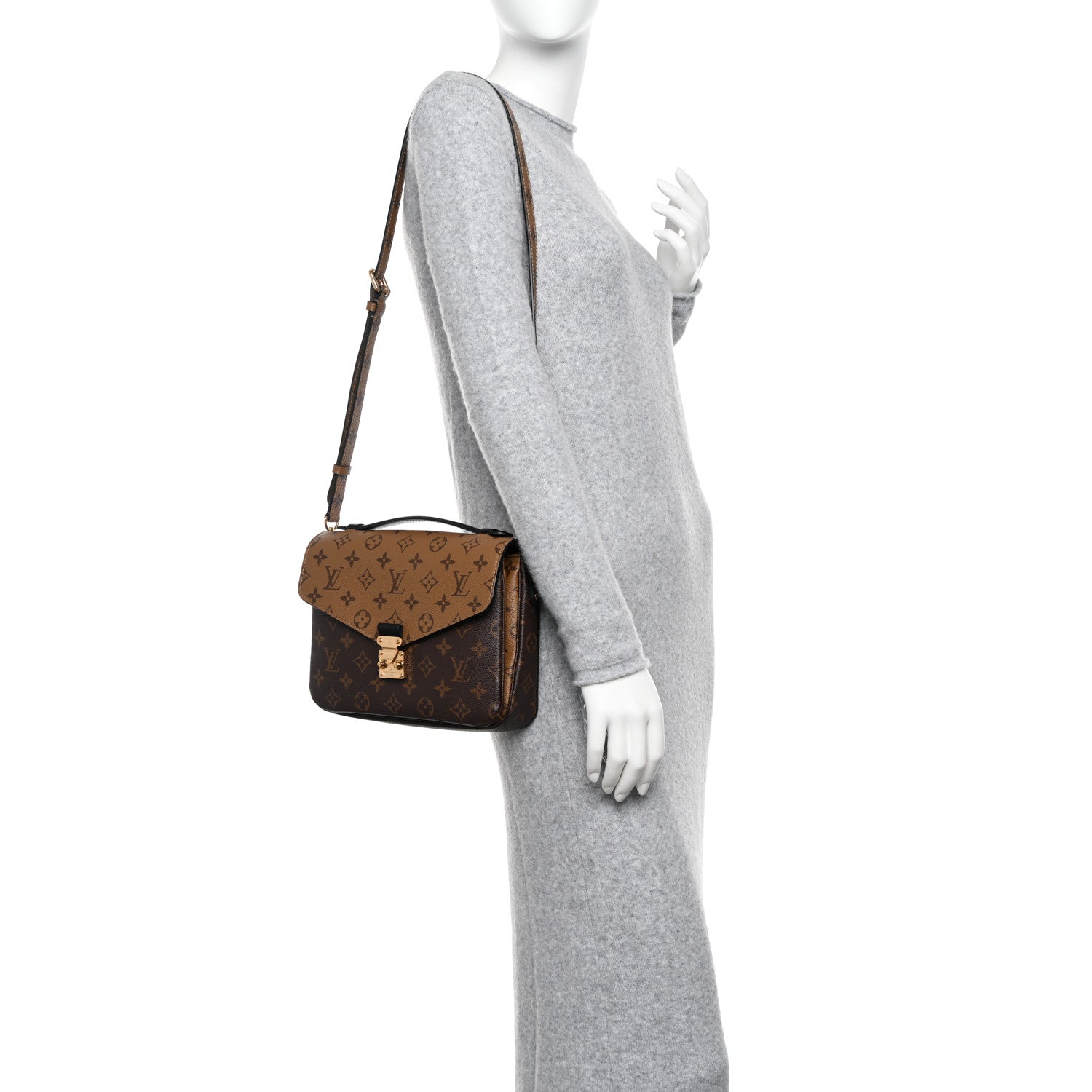 Louis Vuitton Reverse Monogram Pochette Metis 2 of 11