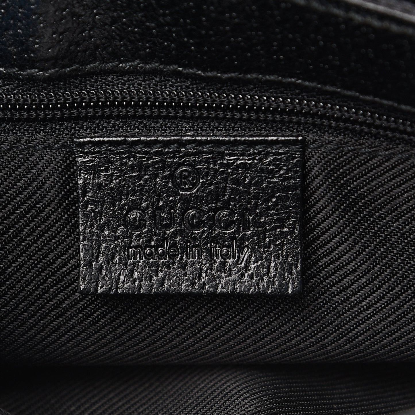 GG Monogram Web Flight Belt Bag Black