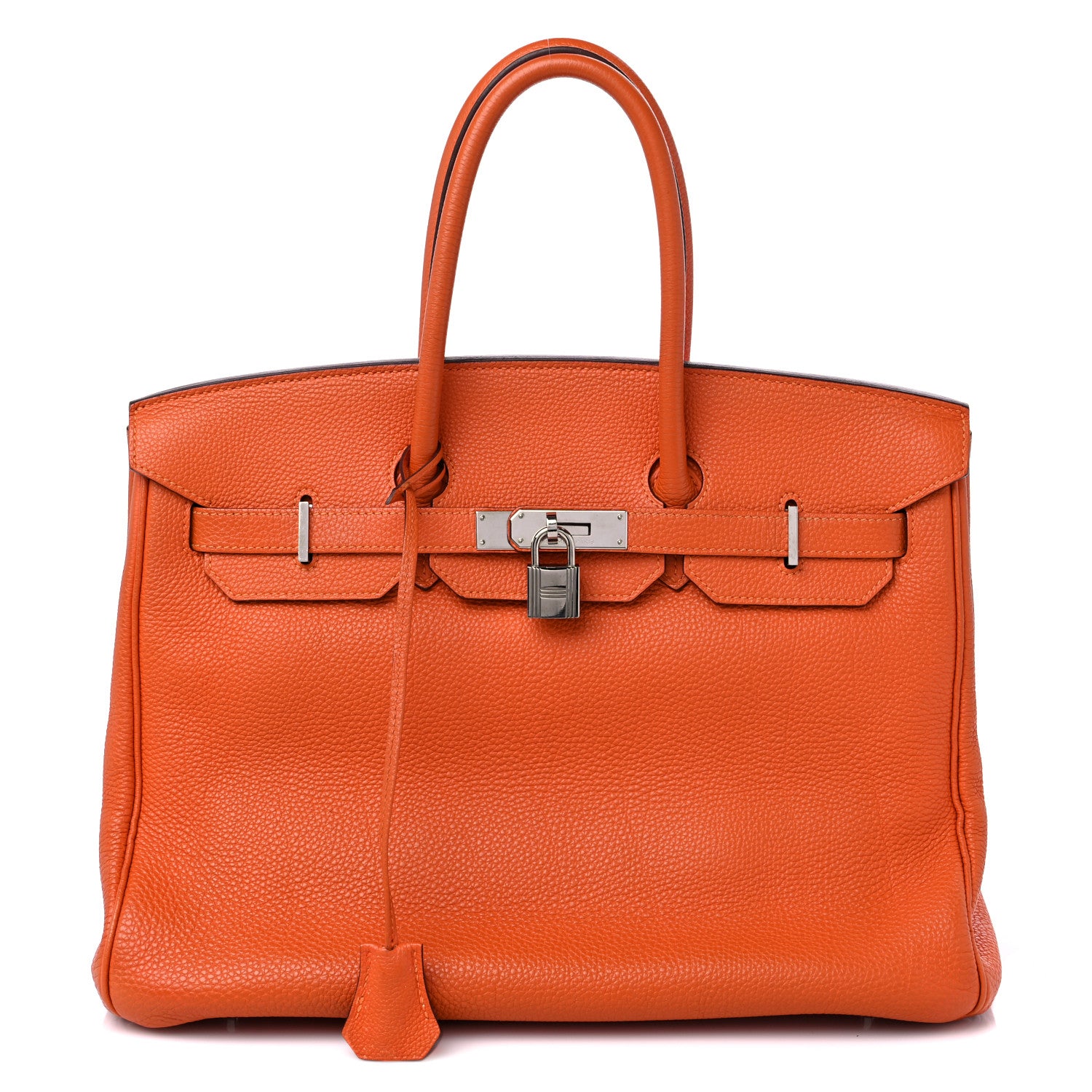 Hermes Togo BIRKIN 35 Orange 1 of 12