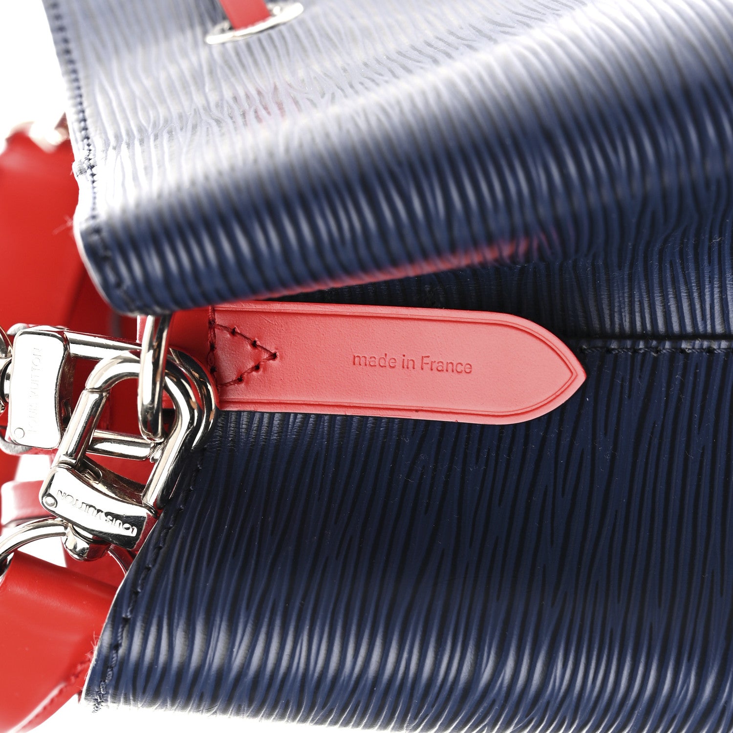 Louis Vuitton Epi Neonoe Indigo Coquelicot 7 of 10