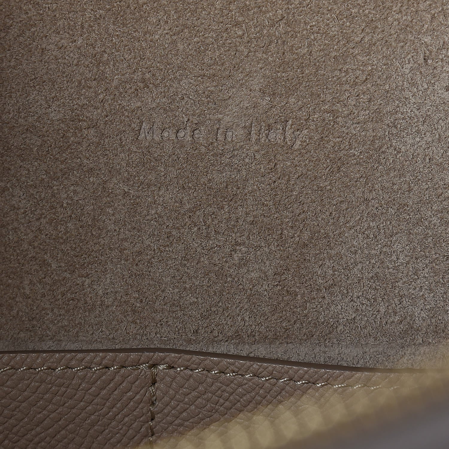 Celine Grained Calfskin Mini Belt Bag Light Taupe 6 of 8