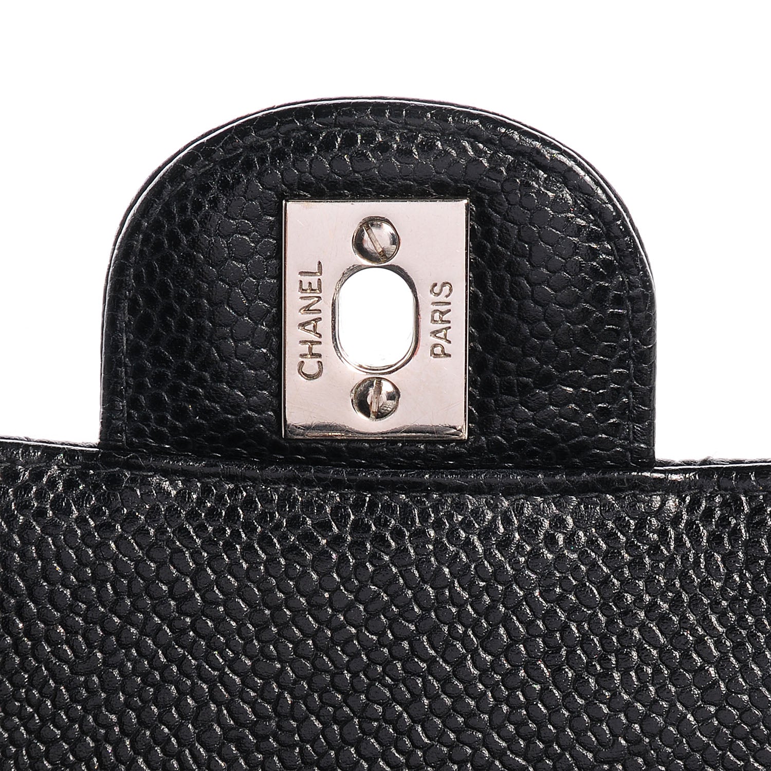 Chanel Caviar Jumbo Single Flap Black 6 of 9