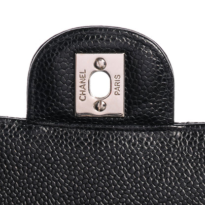 Chanel Caviar Jumbo Single Flap Black 6 of 9