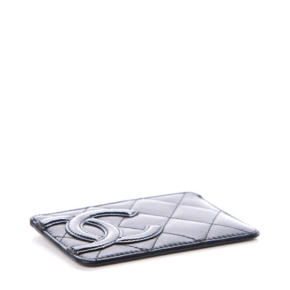 Chanel Calfskin Quilted Cambon Card Holder Black 4 of 7