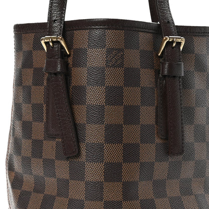 Louis Vuitton Damier Ebene Marais Bucket 23 7 of 9