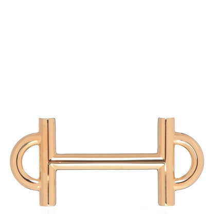 Hermes Polished 13mm Gamma Belt Buckle Gold 1 of 6