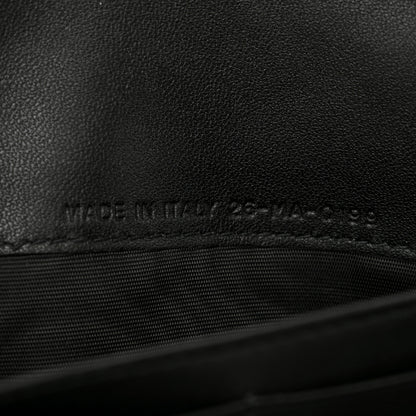 Christian Dior Grained Calfskin Diorama Croisiere Chain Wallet Black 7 of 10