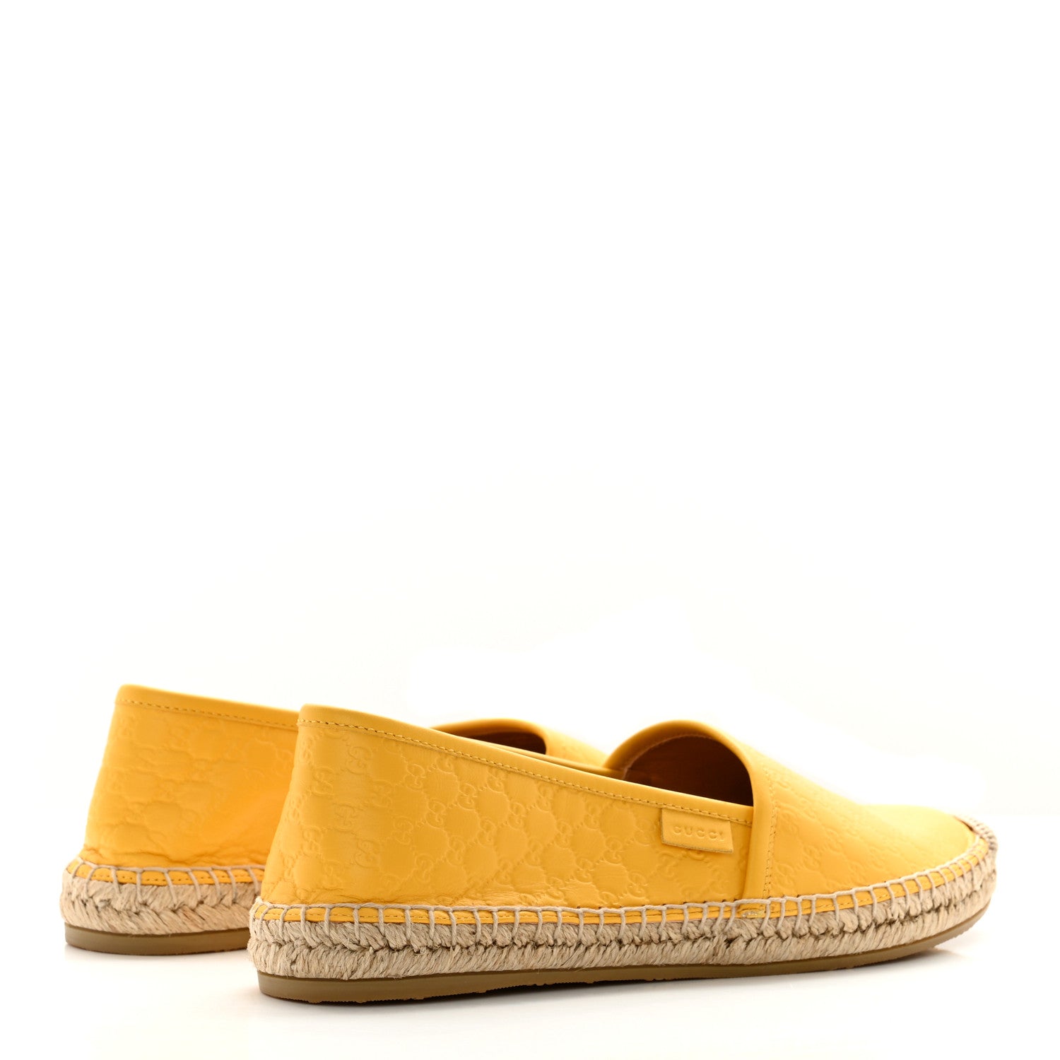 Gucci Microguccissima Soft Espadrilles 37 New Buttercup 4 of 14