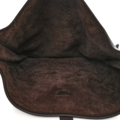 Hermes Taurillon Clemence Evelyne III TGM Chocolate 5 of 9