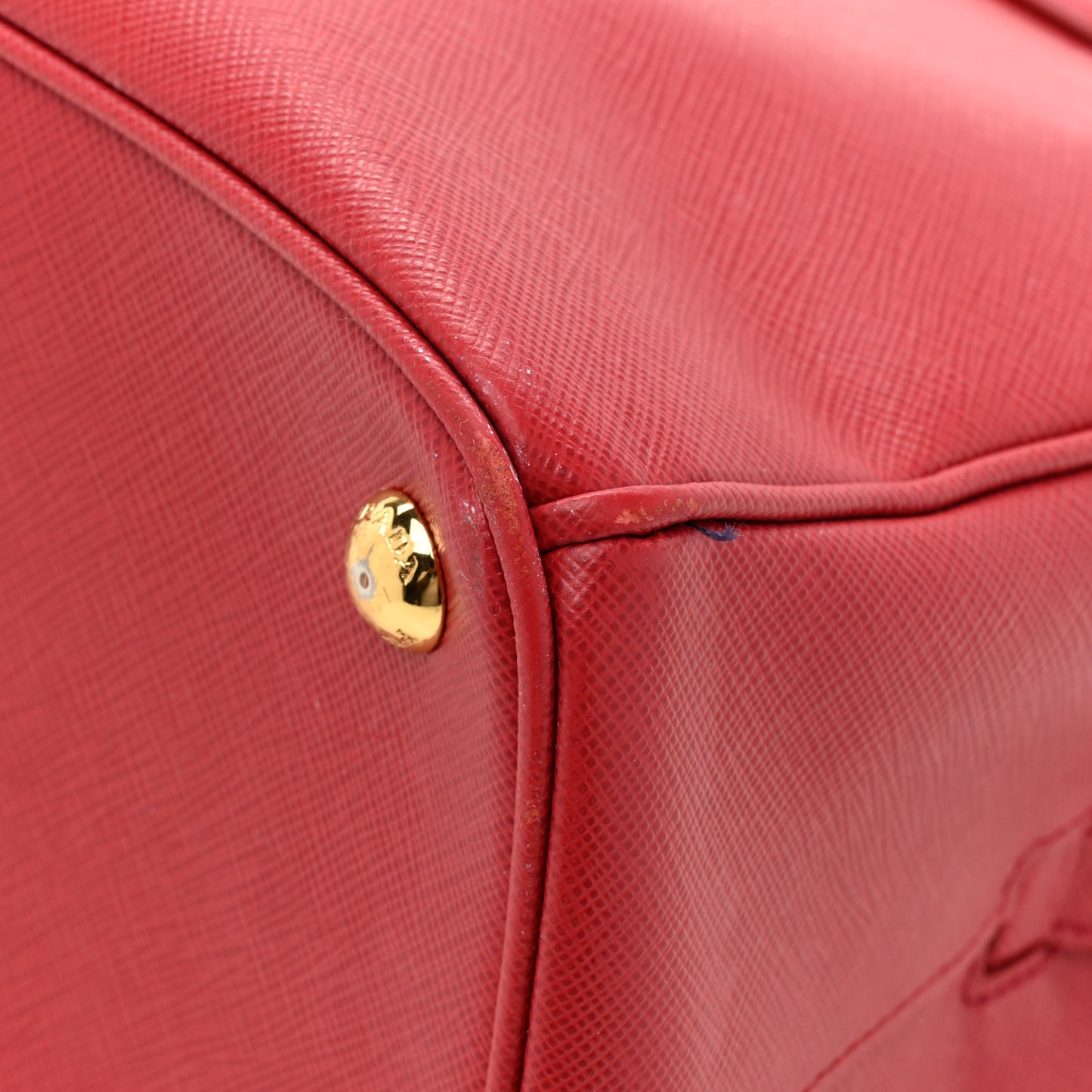 Saffiano Lux Parabole Tote Fuoco