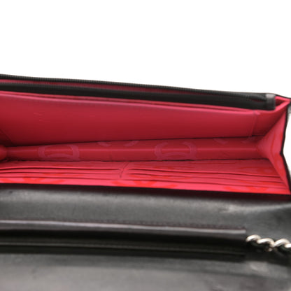 Chanel Calfskin Quilted Cambon Wallet On Chain WOC Black 5 of 14