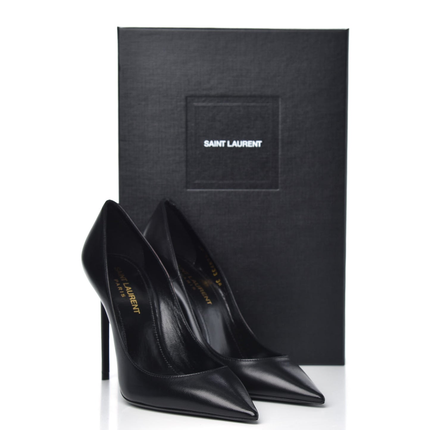 Calfskin Zoe 105 Pump 36 Black