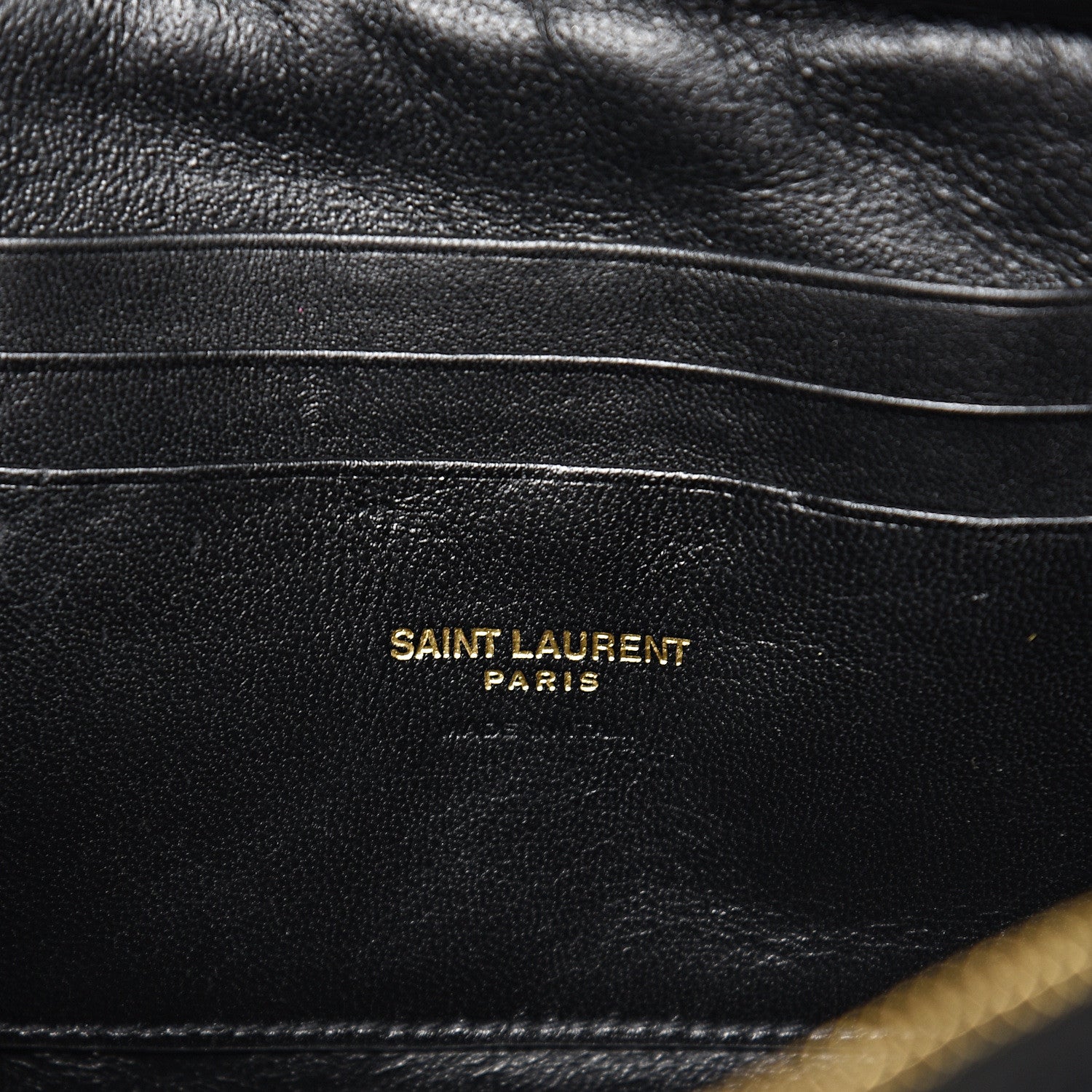 Saint Laurent Grain De Poudre Matelasse Monogram Mini Lou Camera Bag Black 5 of 10