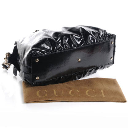 Gucci Dialux Pop Bamboo Top Handle Tote Black 4 of 7