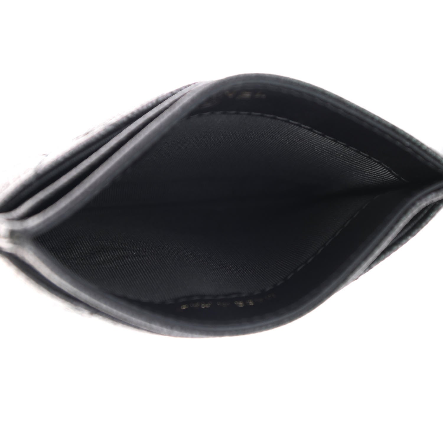 Chanel Iridescent Caviar Quilted Card Holder Black 5 of 7