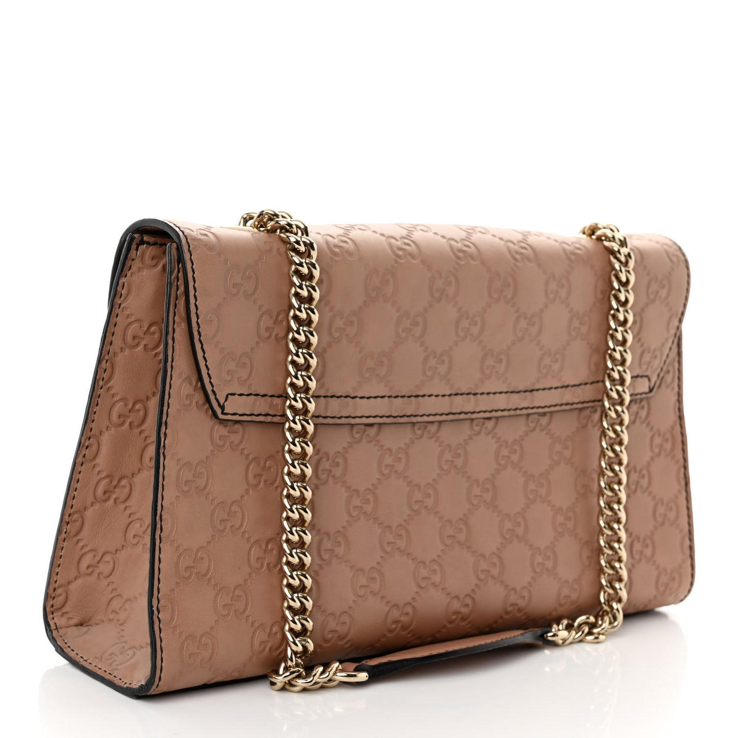 Guccissima Medium Emily Chain Shoulder Bag Camelia