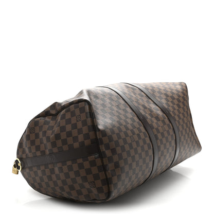 Louis Vuitton Damier Ebene Keepall Bandouliere 55 3 of 13