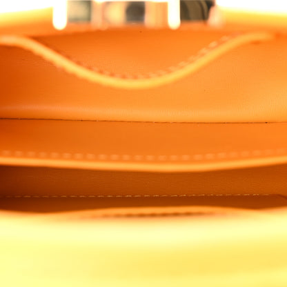 Louis Vuitton Taurillon Mini Capucines Sunbeam Yellow 5 of 11