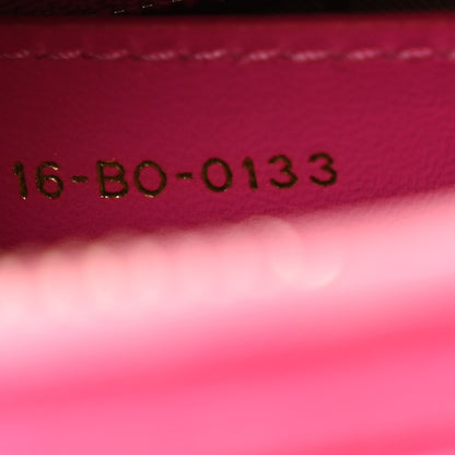 Christian Dior Lambskin Cannage Medium Lady Dior Pink 7 of 14