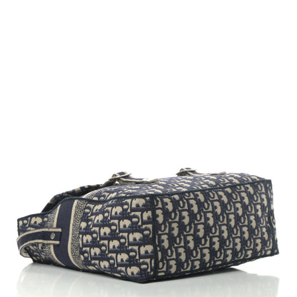 Christian Dior Oblique Medium Diorcamp Messenger Blue 3 of 4
