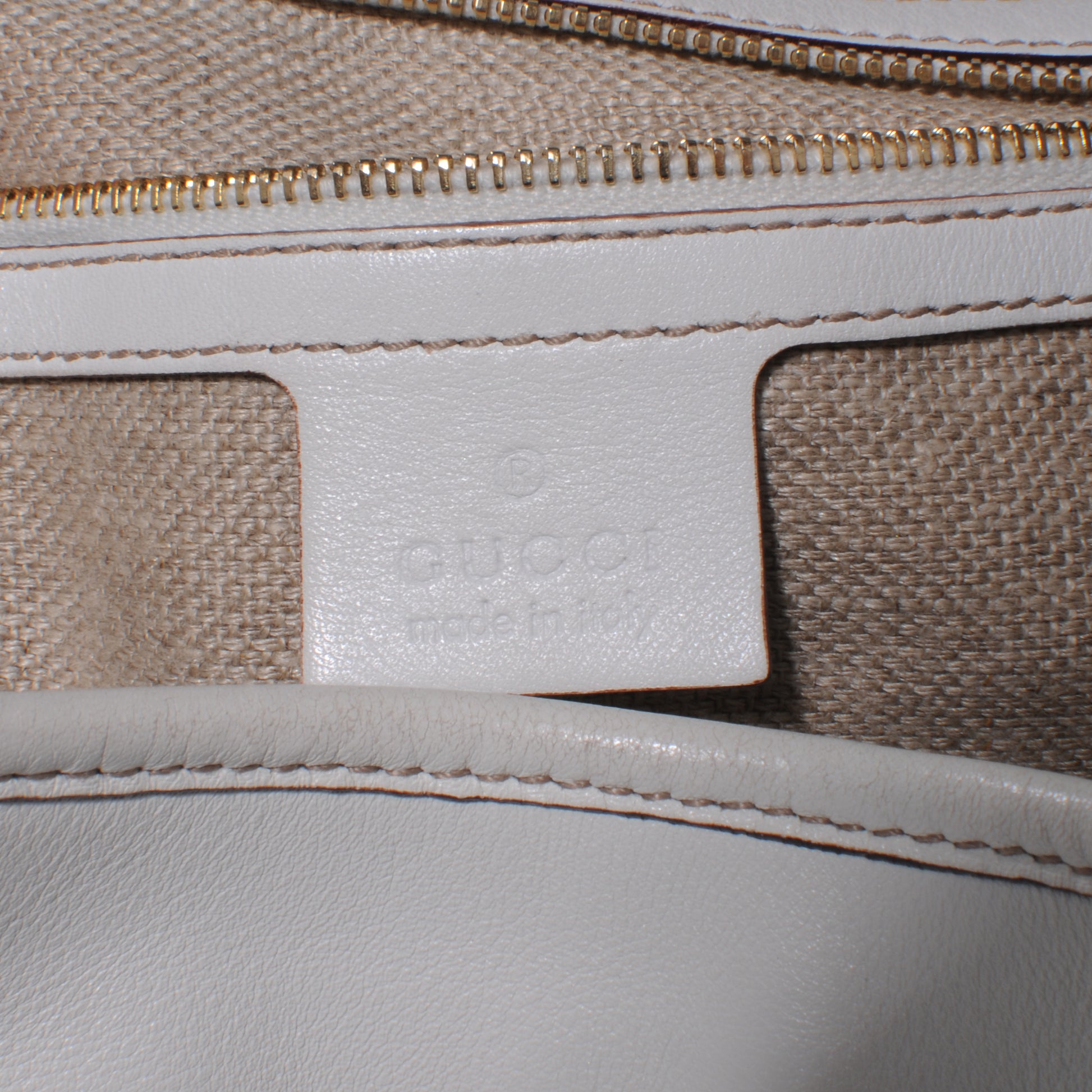 Gucci Leather Large Bouvier Hobo White 6 of 7