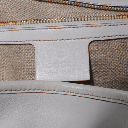 Gucci Leather Large Bouvier Hobo White 6 of 7