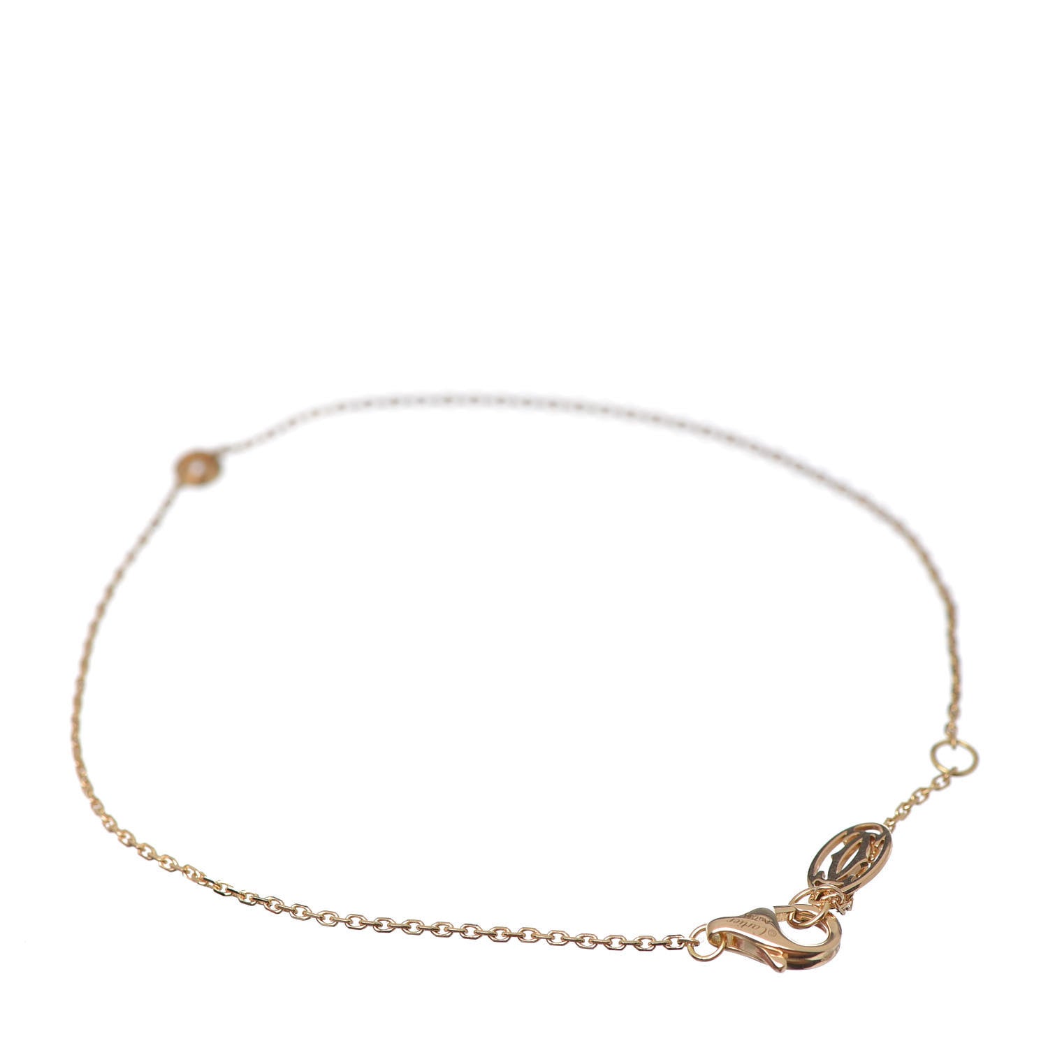 Cartier 18K Yellow Gold Diamond XS D'Amour Bracelet 3 of 6
