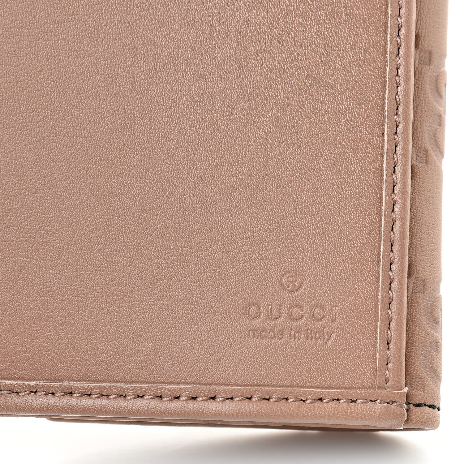 Gucci Guccissima Emily Continental Wallet Camelia 7 of 10