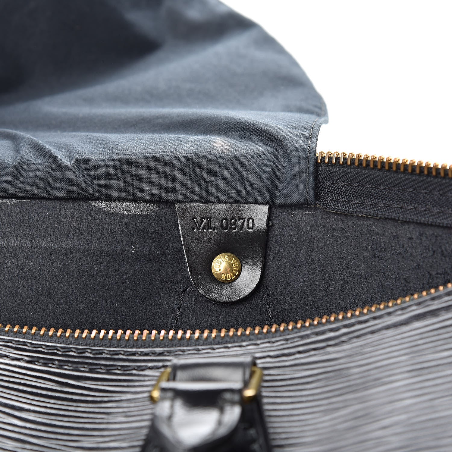 Louis Vuitton Epi Speedy 35 Black 7 of 15