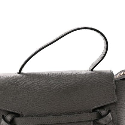 Celine Grained Calfskin Nano Belt Bag Grey 12 of 12