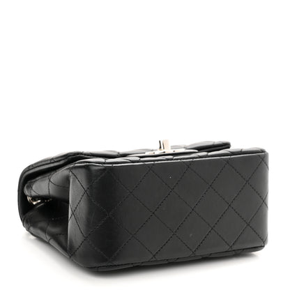 Chanel Lambskin Quilted Mini Square Flap Black 4 of 11