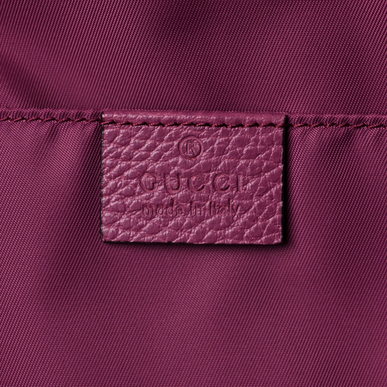 Gucci Nylon Monogram Small Single Buckle Backpack Pink 5 of 9