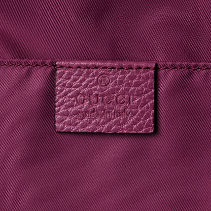 Gucci Nylon Monogram Small Single Buckle Backpack Pink 5 of 9