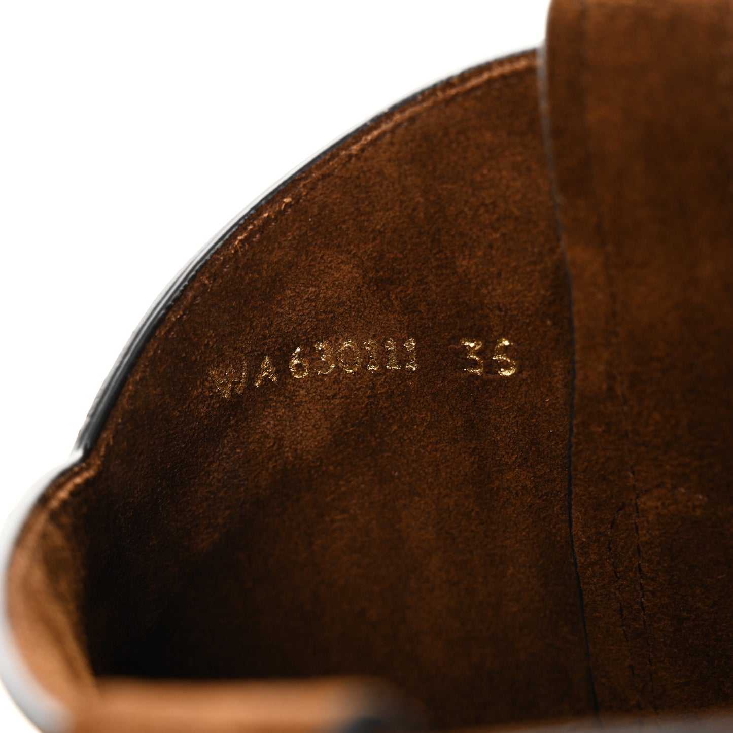 Suede Houston Cowboy Boots 35 Brown