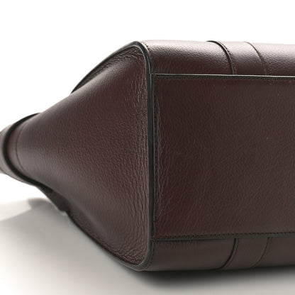 Mulberry Grain Vegetable Tanned Calfskin Small Zipped Bayswater Oxblood 8 of 9