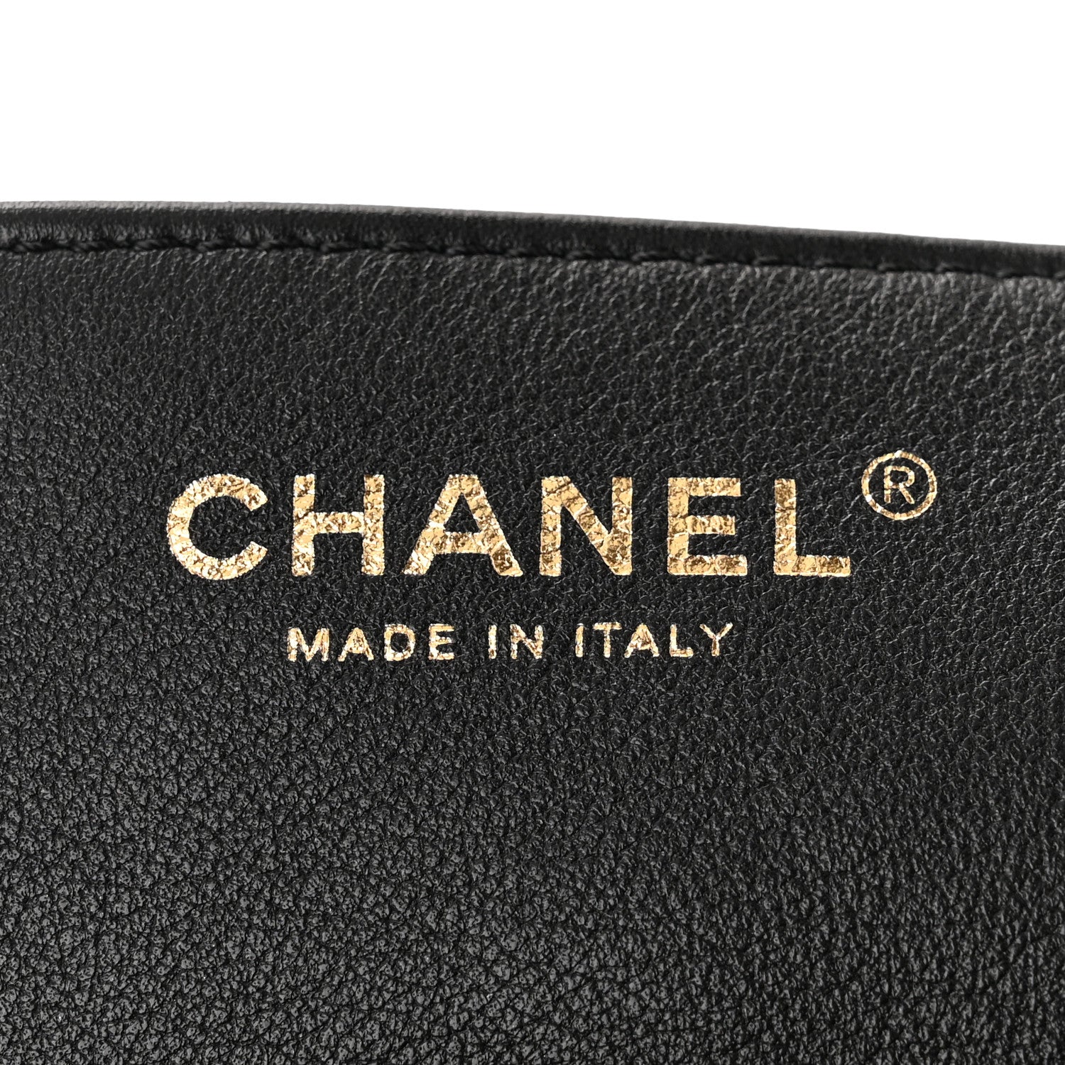 Chanel Calfskin Stitched Curved Chain Hobo Black 6 of 10