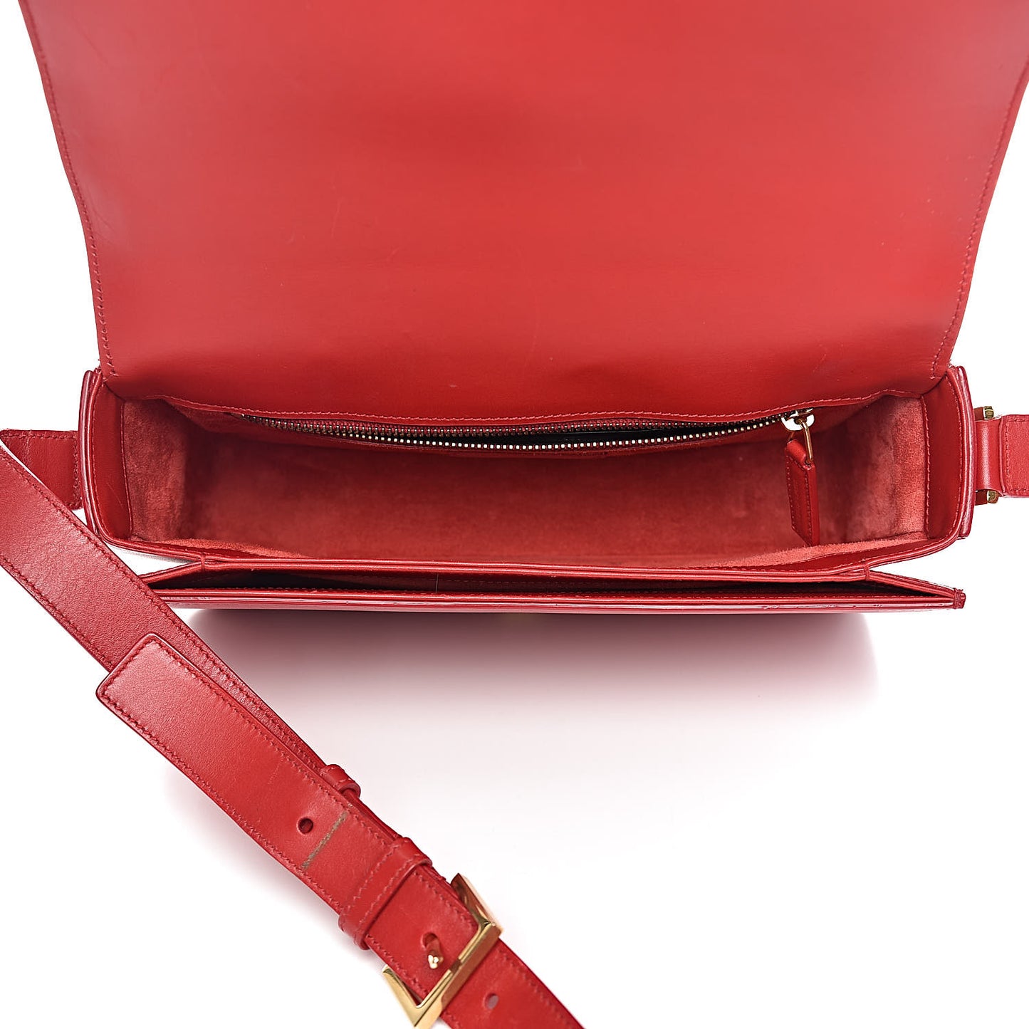 Smooth Calfskin Medium Classic Monogram Universite Bag Red
